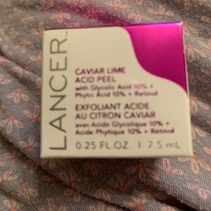 Lancer caviar lime acid peel